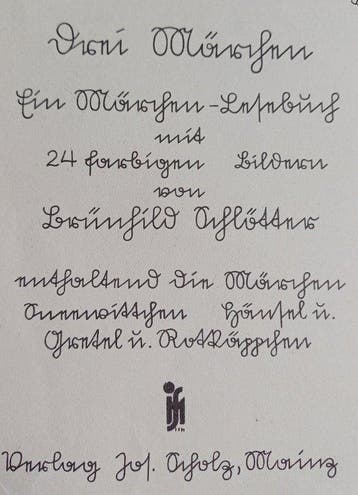 Brünhild Schötter - Drei Märchen - 1941-1941