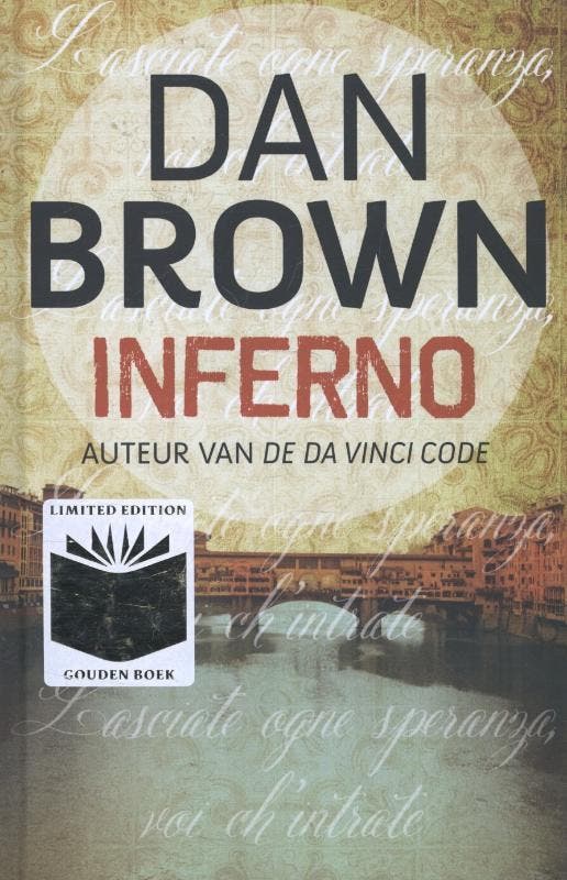 Inferno / Robert Langdon / 4 9789024564095 Dan Brown, Livres, Thrillers, Envoi