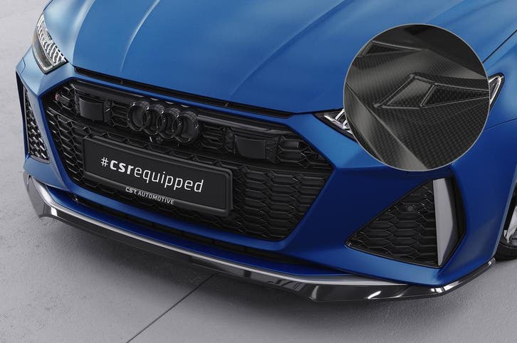 Cup spoilerlip met ABE voor Audi RS6 C8 / RS7 C8 (4K) CSL566, Auto-onderdelen, Carrosserie, Nieuw, Verzenden