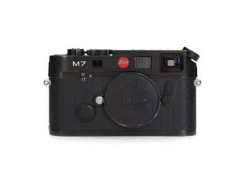 Leica M7 0.72 Zwart (10503) - 1 jaar garantie, Ophalen of Verzenden, Zo goed als nieuw