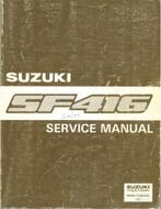 1989 SUZUKI SWIFT WERKPLAATSHANDBOEK ENGELS