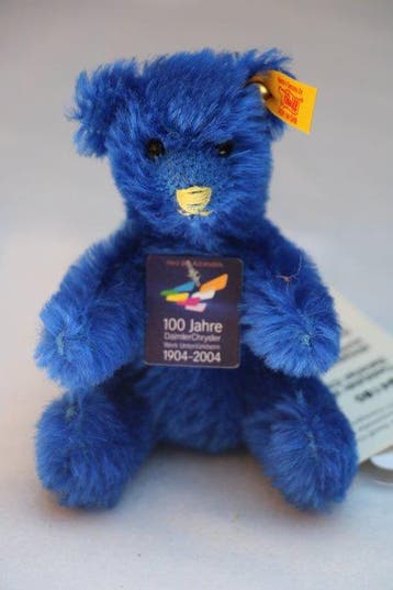Steiff 100 jaar DaimlerChrysler Teddybeer - Ours en peluche
