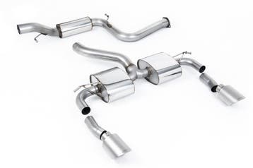 Cat-back uitlaatsysteem | Ford Focus MK2 RS 2.5T 305 PK (200, Verzenden