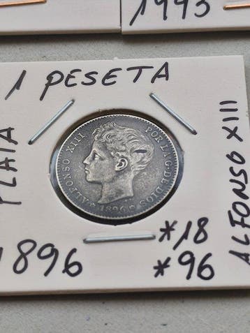 Spanje. Peseta 1870-1996 (Zonder minimumprijs)