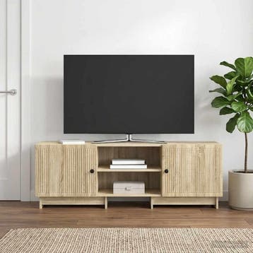 vidaXL TV Kast 150 x 31 x 50 cm Sonoma Eiken Geconstrueerd, Verzenden