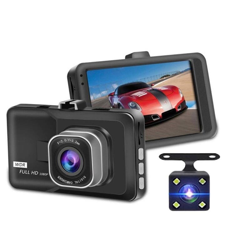 DrPhone DC11 Auto Dashcam Voor en Achter – Full HD 1080P -, Autos : Divers, Dashcams, Envoi
