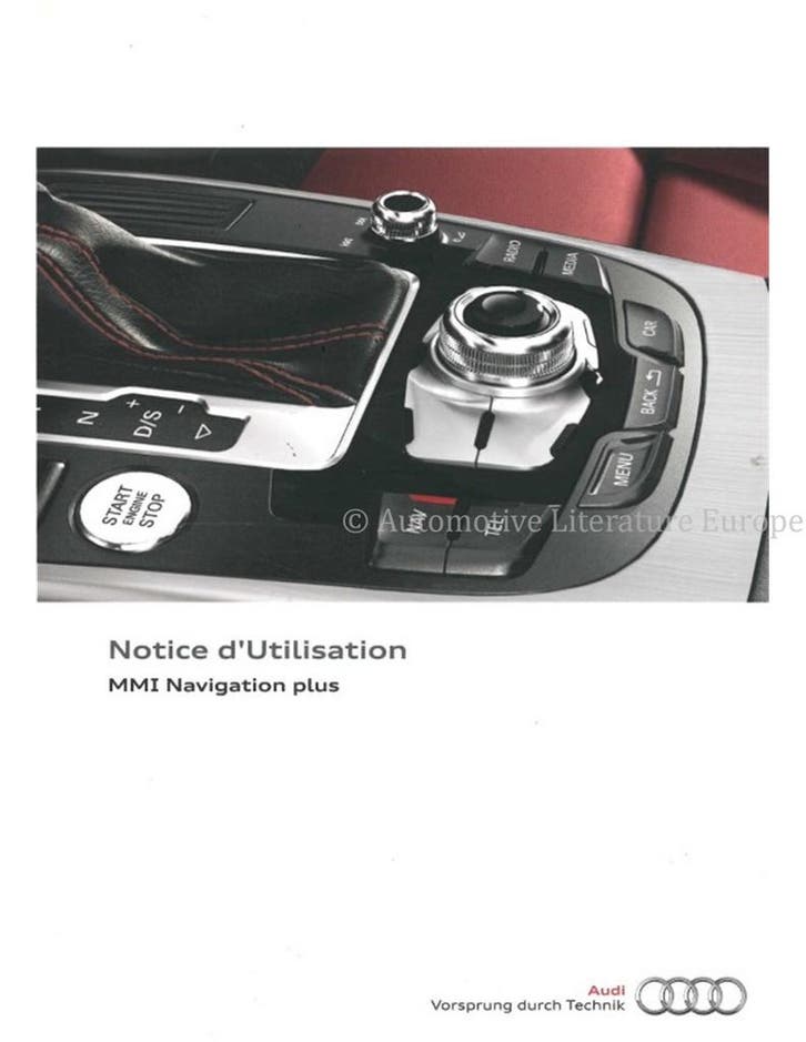 2013 AUDI MMI NAVIGATIE INSTRUCTIEBOEKJE FRANS, Autos : Divers, Modes d'emploi & Notices d'utilisation