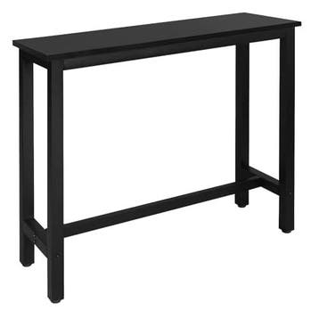 2dekans | Woltu Bistro Bartafel met Metalen Frame Zwart 120, Fietsen en Brommers, Ophalen of Verzenden, Nieuw