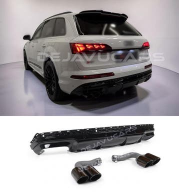 SQ7 Look Diffuser voor Audi Q7 4M Facelift SUV S line, Ophalen of Verzenden