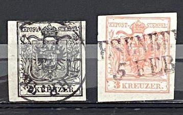 Oostenrijk 1850/1901 - Wapen van 1850 en Diverse, Timbres & Monnaies, Timbres | Europe | Autriche