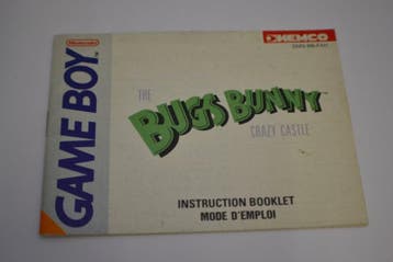 The Bugs Bunny  Crazy Castle (GBC FAH MANUAL)