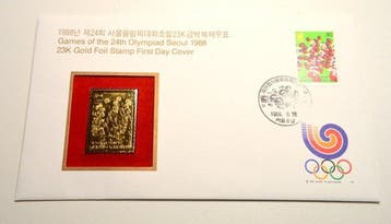 Korea. Medal Olympic Games Seoul 1988 - Mass Game - 1/100oz