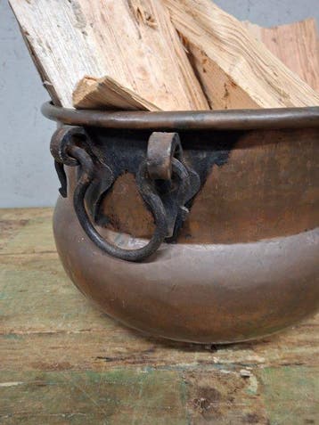 Design industriel Cheminée - 1910-1920 - Chaudière en cuivre