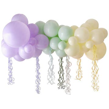 Gekleurde Ballonnenboog Met Tassels, Hobby en Vrije tijd, Feestartikelen, Verzenden, Nieuw
