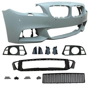 Voorbumper | BMW 5-serie 13-17 4-d (F10 LCI) / 5-serie Touri, Verzenden, Nieuw