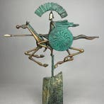 Pawe Erazmus (XX-XXI) - The Spartan. 45cm bronze, unicat