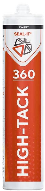 MS-Polymeer Seal-it 360 HIGH-TACK - Zwart (RAL9011), Verzenden