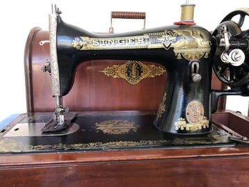 Singer 15K (1920) Machine à coudre - Fonte, Antiek en Kunst
