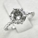 Zonder minimumprijs - Ring - 14 karaat Witgoud - 1.70ct. tw.