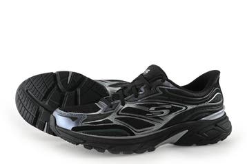 Skechers Sportschoenen in maat 40 Zwart, Skechers, Verzenden, Zo goed als nieuw, Sportschoenen
