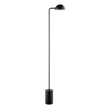 Dyberg Larsen - Staande lamp - Marble Vloerlamp Zwart -