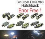 Kit 11 Ampoules Led Intérieur Pour Skoda Fabia 3 Mk3 Mk III, Verzenden