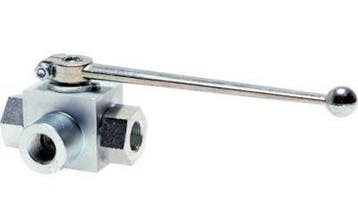 Robinet à boisseau sphérique hydraulique en acier à 3 voies, Verzenden