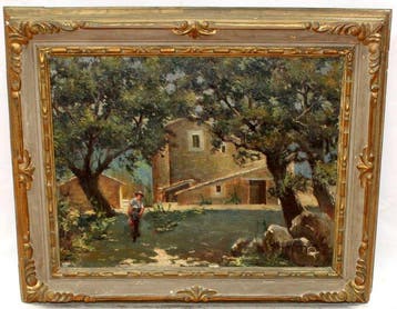Santos Vivar San Millán (1919-1983) - Sombra y Sol en el