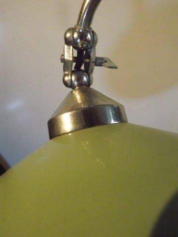 Ministero Stato Italiano - Bankierslamp - Staal, Hout -