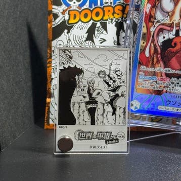 Bandai - 7 Graded card - One Piece Alternate art, Limited, Nieuw