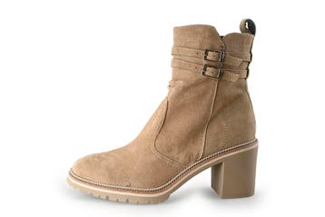 Tamaris Enkellaarzen in maat 40 Beige, Vêtements | Femmes, Chaussures, Verzenden, Lage of Enkellaarzen