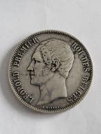 Belgique. Léopold Ier. 5 Francs 1865