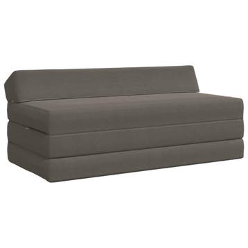 vidaXL Vouwbare Sofa Bed Lichtgrijs 120 x 60 x 49 cm Stof, Verzenden, Nieuw