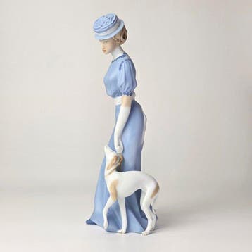 Royal Dux Porzellan-Manufaktur - Vldimir David - Statuette,, Antiquités & Art
