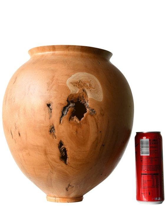 Vaas - Rick Murray - Met brief over tentoonstelling in, Antiquités & Art, Art | Objets design