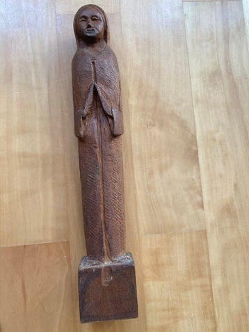 Figuur - Holzfigur betende Frau - 28,5 cm - Hout