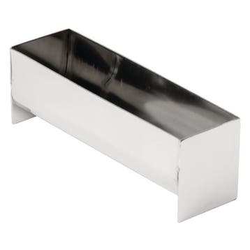 Pate/Terrine U vorm RVS | 35x135x45(h)mm Vogue, Verzenden
