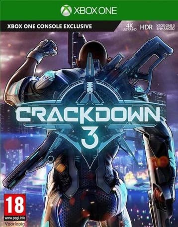 Crackdown 3 (Xbox One Games), Games en Spelcomputers, Games | Xbox One, Ophalen of Verzenden, Zo goed als nieuw