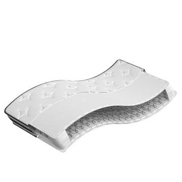 vidaXL Binnenveringmatras middelhard 100x200 cm, Verzenden, Nieuw