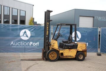 Veiling: Heftruck Hyster H3.00XL Diesel 2910kg 1990, Ophalen