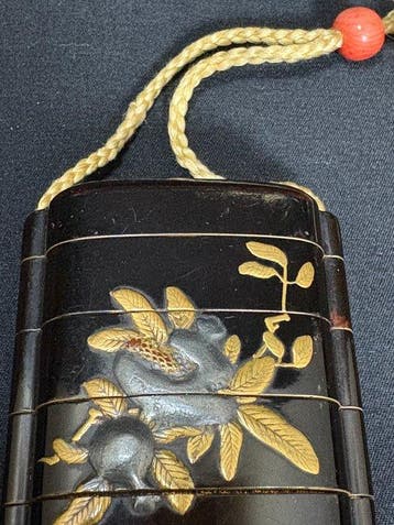 Granaatappels - Lak, goud, zilver - Jka  - Japan - Late