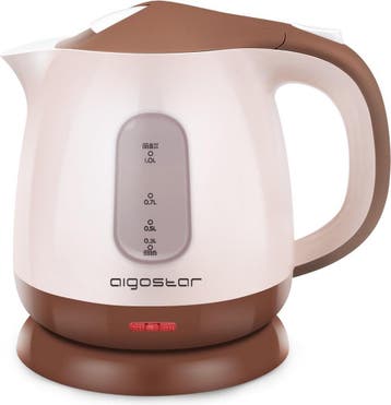 Waterkoker - Elektrisch - 1L - 1100W - Wit •, Verzenden, Nieuw