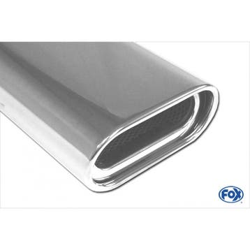 Fox rear silencer VW200025-597, Verzenden