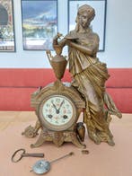 Klok - Vincenti & Cie - Zinklegering - 1850-1900, Antiek en Kunst