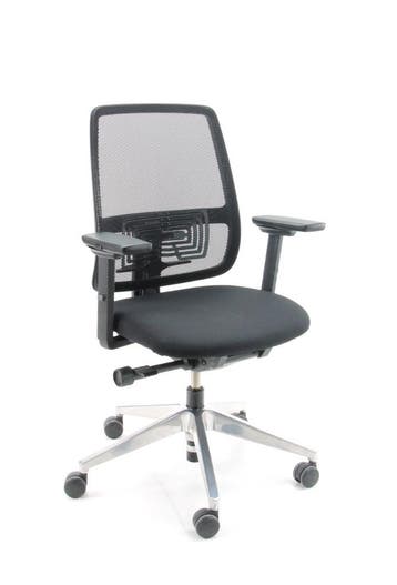 Haworth Comforto Livelyl, Huis en Inrichting, Bureaustoelen, Verzenden, Zwart, Zo goed als nieuw, Bureaustoel