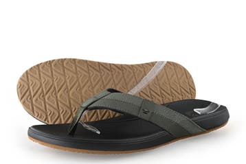 Reef Slippers in maat 43 Zwart, Kleding | Heren, Slippers, Verzenden, Zwart, Reef