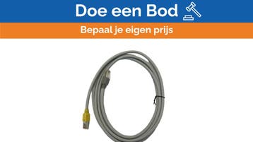Bieden: Bechtle Crossover Cat5 Patch Cable RJ45 - 2m Networ, Ophalen of Verzenden, Nieuw
