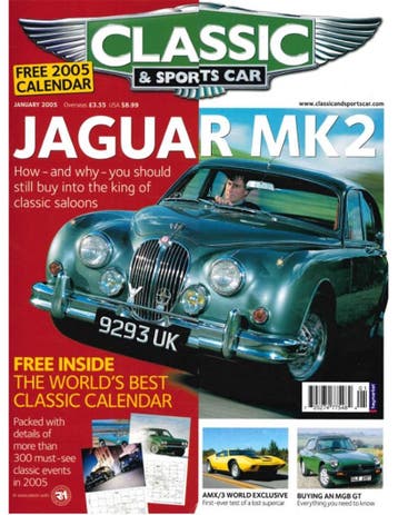 2005 CLASSIC AND SPORTSCAR MAGAZINE VOLLEDIGE JAARGANG, Livres, Autos | Brochures & Magazines
