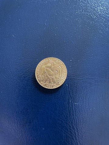 France. 20 Francs 1907 Marianne