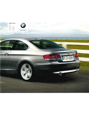 2007 BMW 3 SERIE COUPÉ BROCHURE DUITS, Ophalen of Verzenden